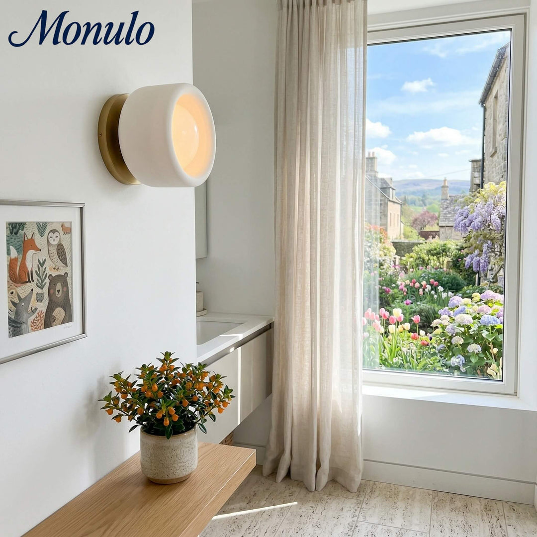 Cerova Modern Porzellan schwenkbare Wandleuchte