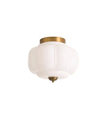Load image into Gallery viewer, Retro Milk Semi Flush Mount Eloise Ceiling Light
