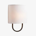 Load image into Gallery viewer, Nolvara Fabric Shade Wall Lamp - Modern Bedroom Wall Sconce for Cozy Lighting