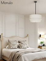 Charger l&#39;image dans la visionneuse de galerie, Suspension tambour en tissu double 
