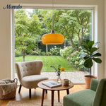 Bild in Gallery-Viewer laden, Nordic Metal Bauhaus Glas Pendelleuchte