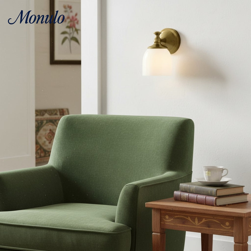 Kalvora Streamlined Metal Wall Sconce — Minimalist Interior Light for Staircases & Reading Corners