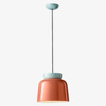 Load image into Gallery viewer, Fiesta Ceramic Bowl Pendant Light – Modern Colorful Ceiling Lamp for Kitchens and Dining Rooms
