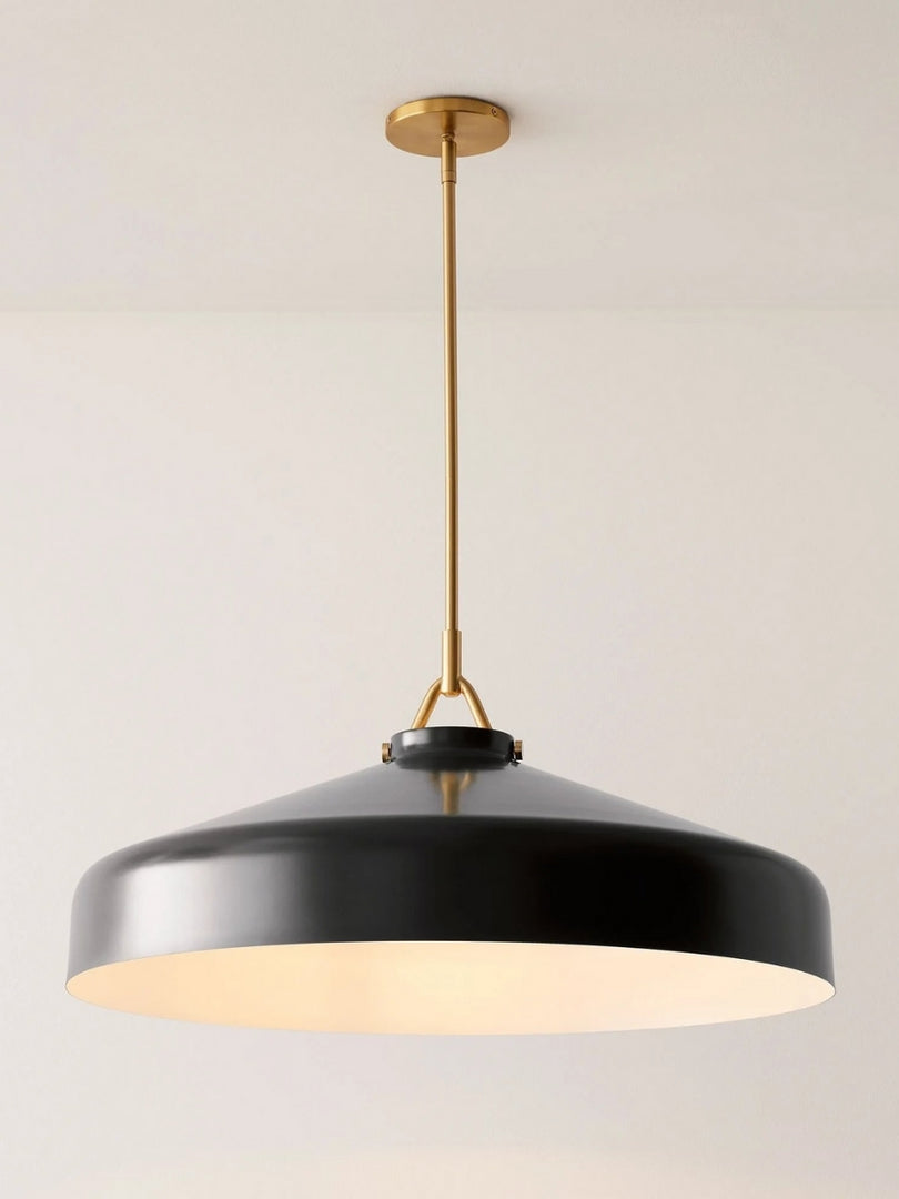 Lámpara colgante de metal minimalista nórdica 