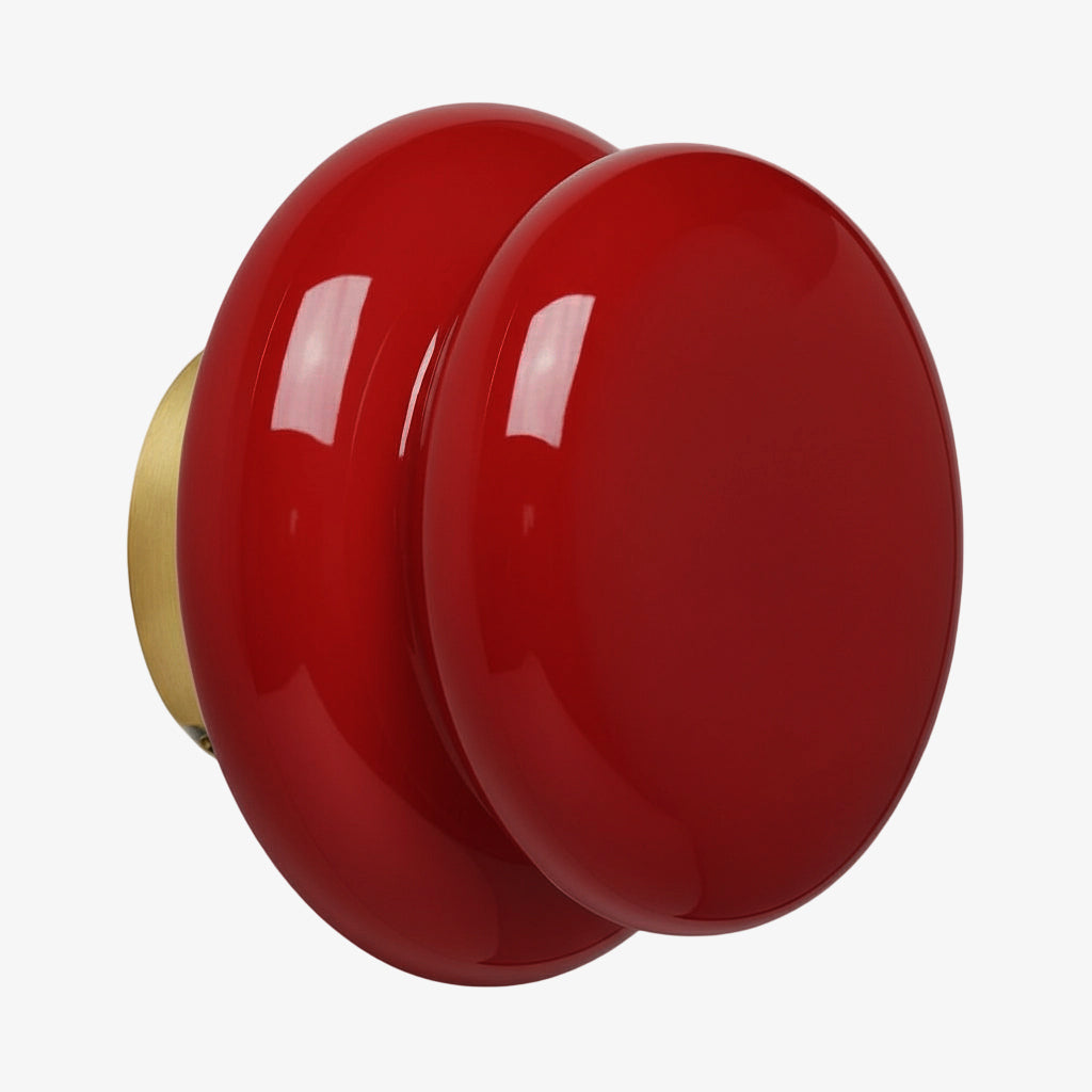 Aplique de pared Coloria Modern Colorful Opal Glass Globe – Ideal para salas de estar y dormitorios