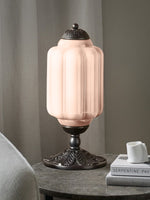 Charger l&#39;image dans la visionneuse de galerie, Lampe de table LED Eloise vintage en verre
