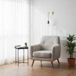 Charger l'image dans la visionneuse de galerie, Clear Bell Glass and Brass Plug-In Wall Lamp product view