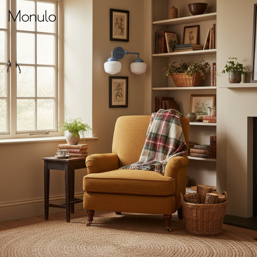 Pantalla elegante de cristal opalino con luz ambiental suave para una iluminación con estilo en baños y pasillos.