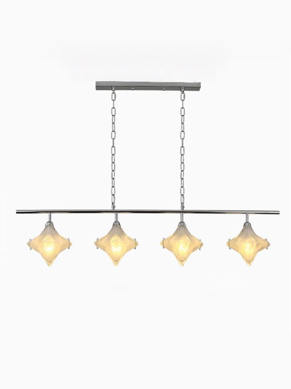 Art Deco Stern Lineare Pendelleuchte - Elegante Beleuchtung für Kücheninsel - Astris Cassiopeia