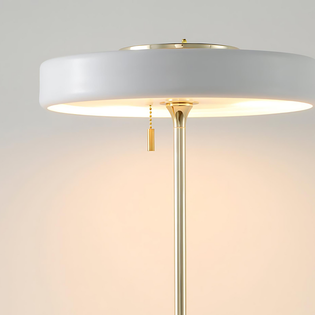 Lampe de table minimaliste en métal Radiant Tower of Light