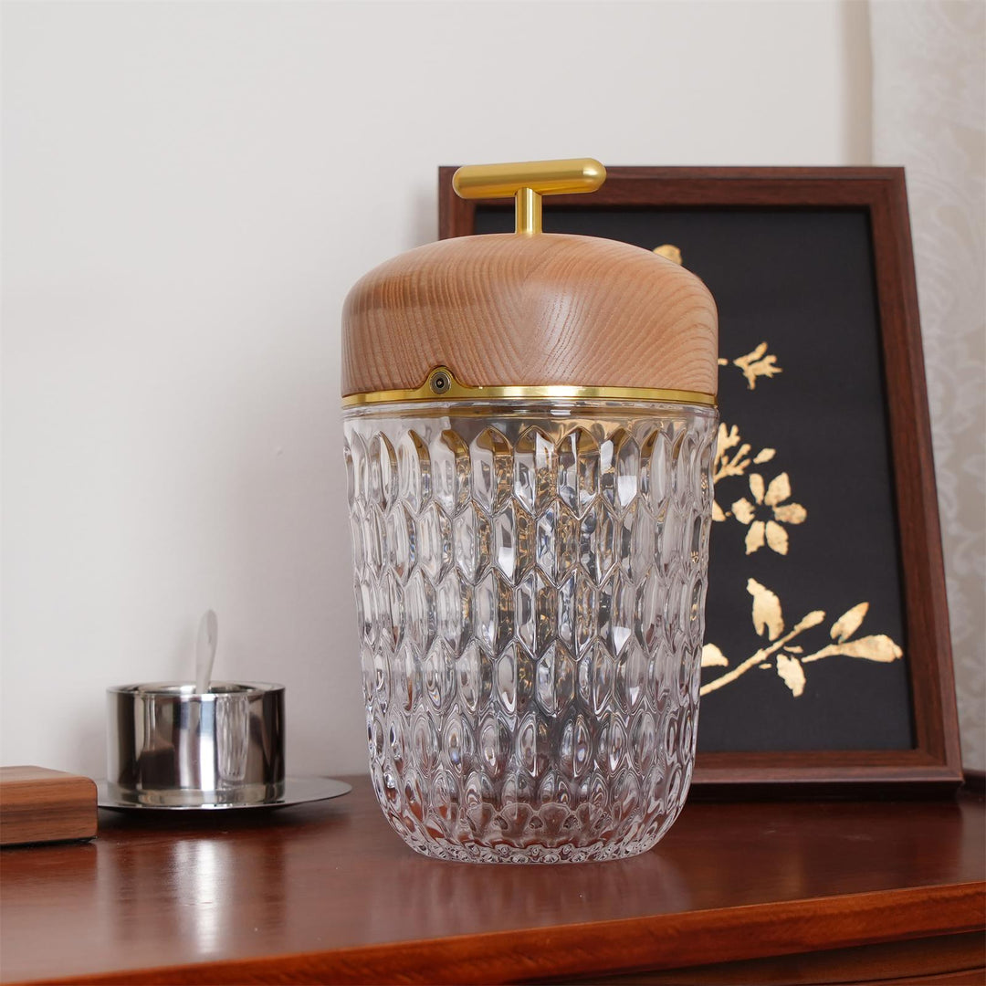 Lámpara de mesa portátil Delia