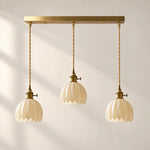 Charger l'image dans la visionneuse de galerie, Nordic Colorful Flower Glass Pendant Lamp