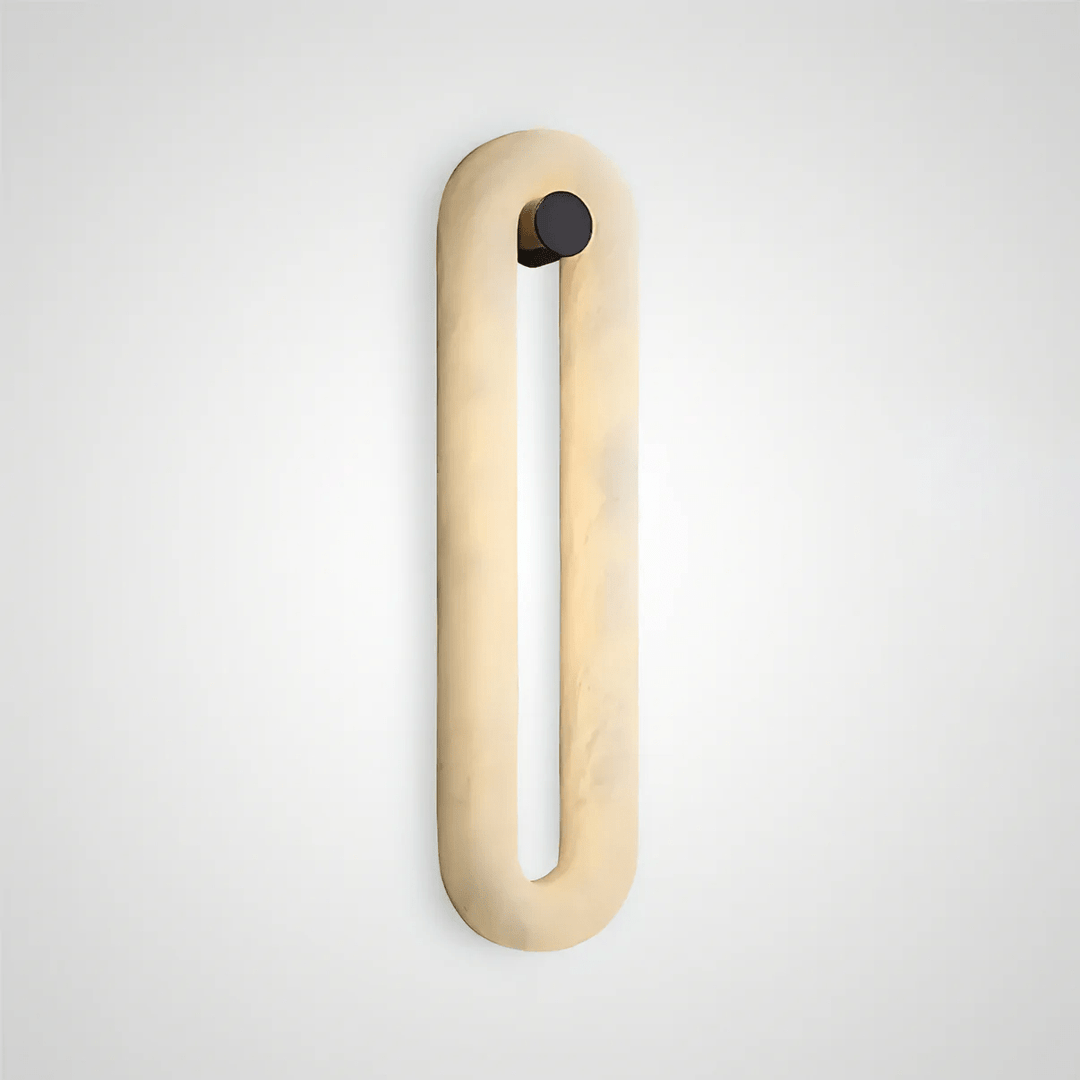 Luz de pared Alabaster Loop