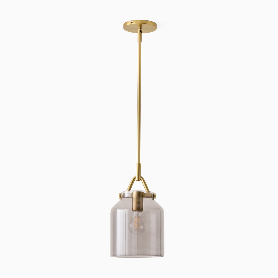 Lampe suspendue en métal Morandi Hanton Nordic Metal — Luminaire minimaliste nordique 