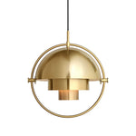 Bild in Gallery-Viewer laden, Adjustable Metal Hemisphere Plug-In Swag Pendant