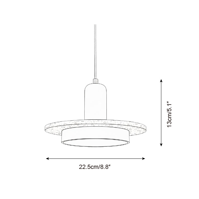 Lampe suspension Éthérée