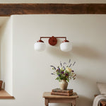 Charger l&#39;image dans la visionneuse de galerie, Opalume Glass Vanity Light - Vintage Inspired Bathroom Wall Lighting
