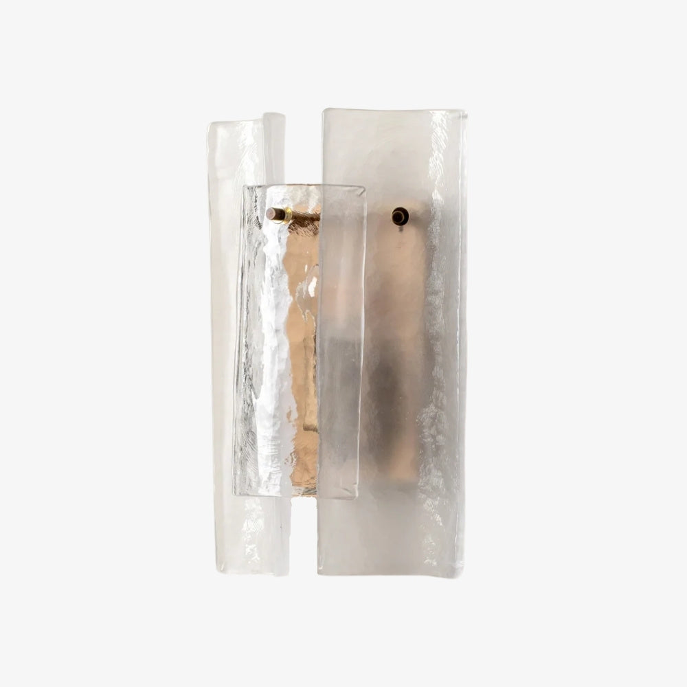 Velora Geschichtete Glas-Wandleuchte - Moderne Eleganz für Wohnzimmer