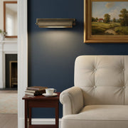 Libris Bilderleuchte – Vintage-inspirierte Metall-Wandlampe mit klassischer Silhouette für Schlafzimmer oder Leseecke