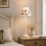 Load image into Gallery viewer, French Country Fabric Metal Table Lamp