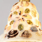 Bild in Gallery-Viewer laden, Ironwork, wood and shell glass detail