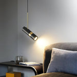 Charger l'image dans la visionneuse de galerie, Black And Gold Metal Hardwired Pendant Light