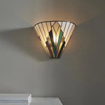 Load image into Gallery viewer, TF Astoria Art Glass Wall Sconce – Handcrafted Vintage Style Accent Lamp for Bedrooms