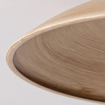 Charger l'image dans la visionneuse de galerie, Wood-Tone Metal Glass Plug-In Pendant