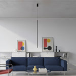 Cargar imagen en el visor de la Galería, Lámpara Colgante Industrial Vectra Slim - Luminaria de Techo Contemporánea para Sala y Dormitorio