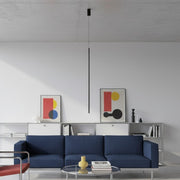 Suspension Industrielle Vectra Slim - Luminaire Plafonnier Contemporain pour Salon et Chambre