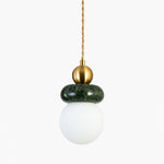 Bild in Gallery-Viewer laden, Green Jade Orb Pendant Light