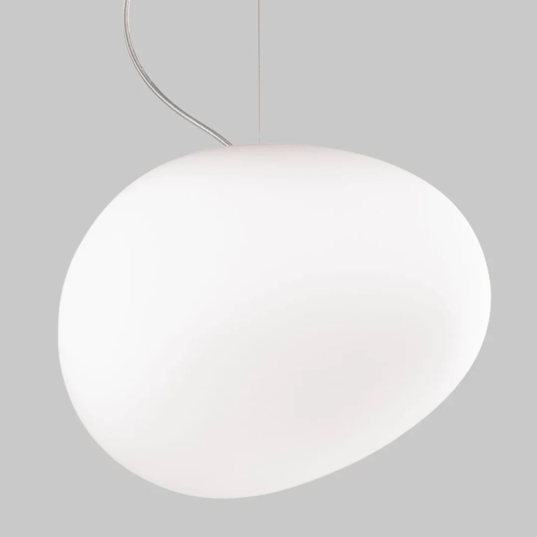 Lámpara Colgante Contemporánea Stonea – Lámpara Colgante Artística para Espacios Interiores Modernos N17