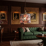 Load image into Gallery viewer, Vintagia Artistic Stained Glass Pendant Light - Vintage Tiffany Style for Kitchen Island