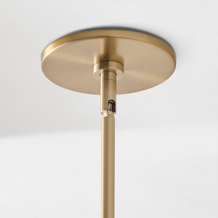 Cerova Contemporary Minimalist and Elegant Pendant – Ivory Porcelain Shade Light for Kitchen Island & Bedroom