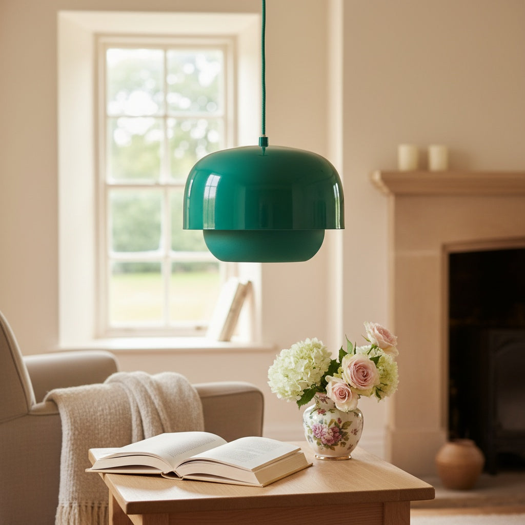 Clinco Contemporary Layered Metal Hanging Lamp — Focal Lighting for Kitchen, Dining or Entryway