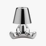 Bild in Gallery-Viewer laden, Aurabrova Wiederaufladbare Tischlampe in Menschenform – Moderne Aluminiumlampe für das Wohnzimmer