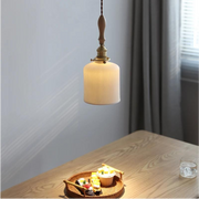 Luz de Cerámica de Madera
