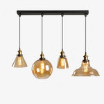 Load image into Gallery viewer, Industrial Glass Pendant Light