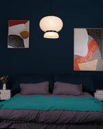 Load image into Gallery viewer, Rounded Layered Paper Plug-In Pendant