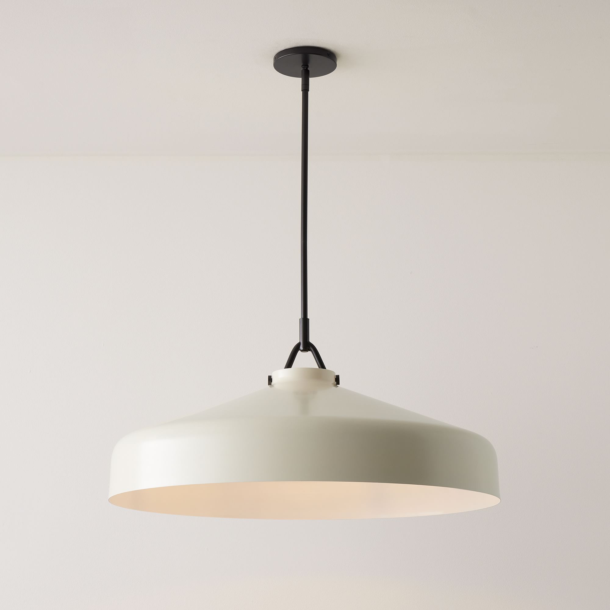 Hanton Nordic Metal Morandi Metal Pendant Light — Nordic Minimalist Fixture
