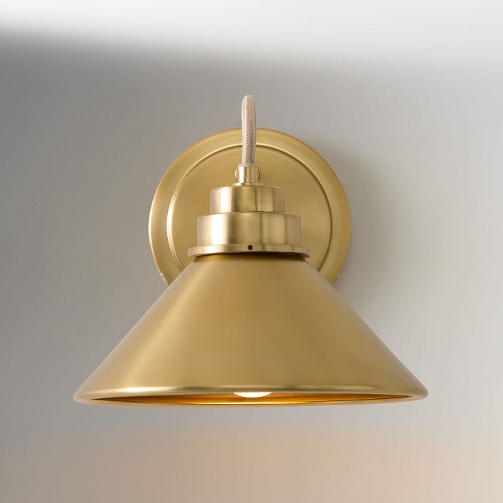 Aurenza Curved Arm Globe Wall Sconce – Modern Industrial Wall Lamp for Bathroom, Bedroom, and Hallway