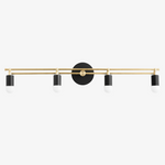 Cargar imagen en el visor de la Galería, Mobilux Line Modern Vanity Light - Bathroom Wall Fixture in Art Deco Style
