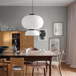 Load image into Gallery viewer, Rounded Layered Paper Plug-In Pendant
