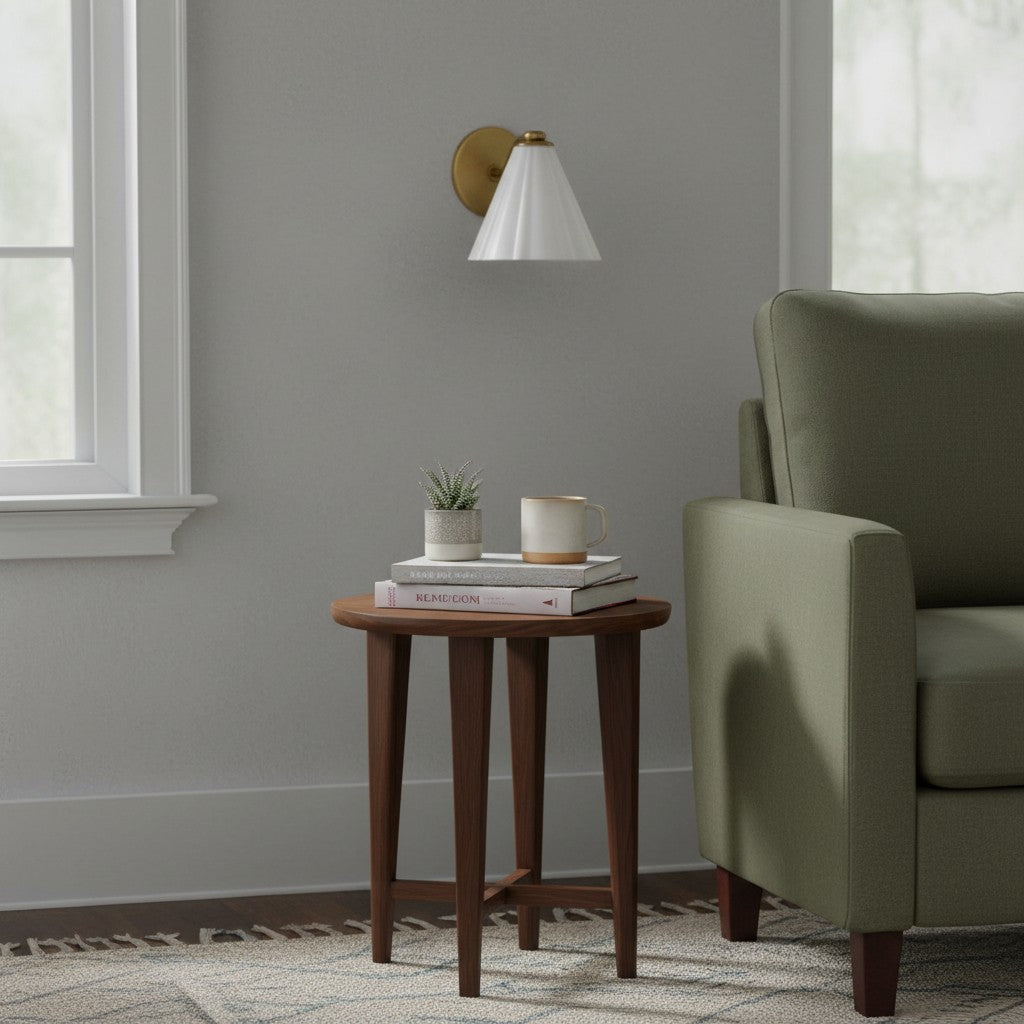 Applique Murale en Verre Laiton Ondulé Moderne Mivie - Profil Compact pour Chambres et Couloirs