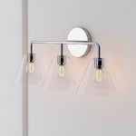 Cargar imagen en el visor de la Galería, Aplique de pared Conica Cone: iluminación moderna de vidrio de 1, 2 y 3 luces
