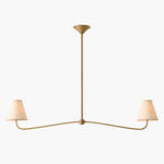 Charger l'image dans la visionneuse de galerie, Fibura Modern Fabric or Pleated Shade Chandelier for Traditional Dining Room