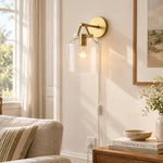 Bild in Gallery-Viewer laden, Hanton Modern Minimalist Nordic Plug-In Wall Sconce for Bathroom and Hallway