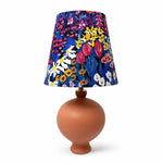 Load image into Gallery viewer, Painter floral ceramic table lamp style