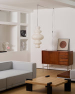Load image into Gallery viewer, Stacked Mulberry Paper Swag Pendant