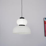 Load image into Gallery viewer, Rounded Layered Paper Plug-In Pendant